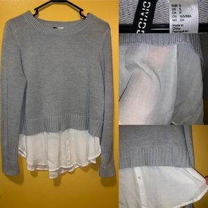 Professional grey sweater